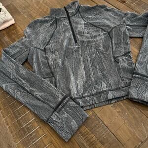 Lululemon quarter zip grey